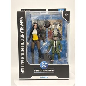 McFarlane Zatanna Action Figure DC Multiverse Collector Edition Set